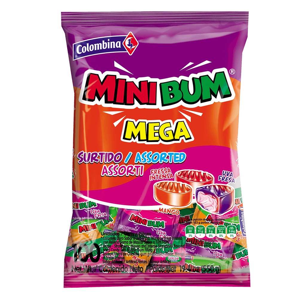 Minibum surtido 100 uds
