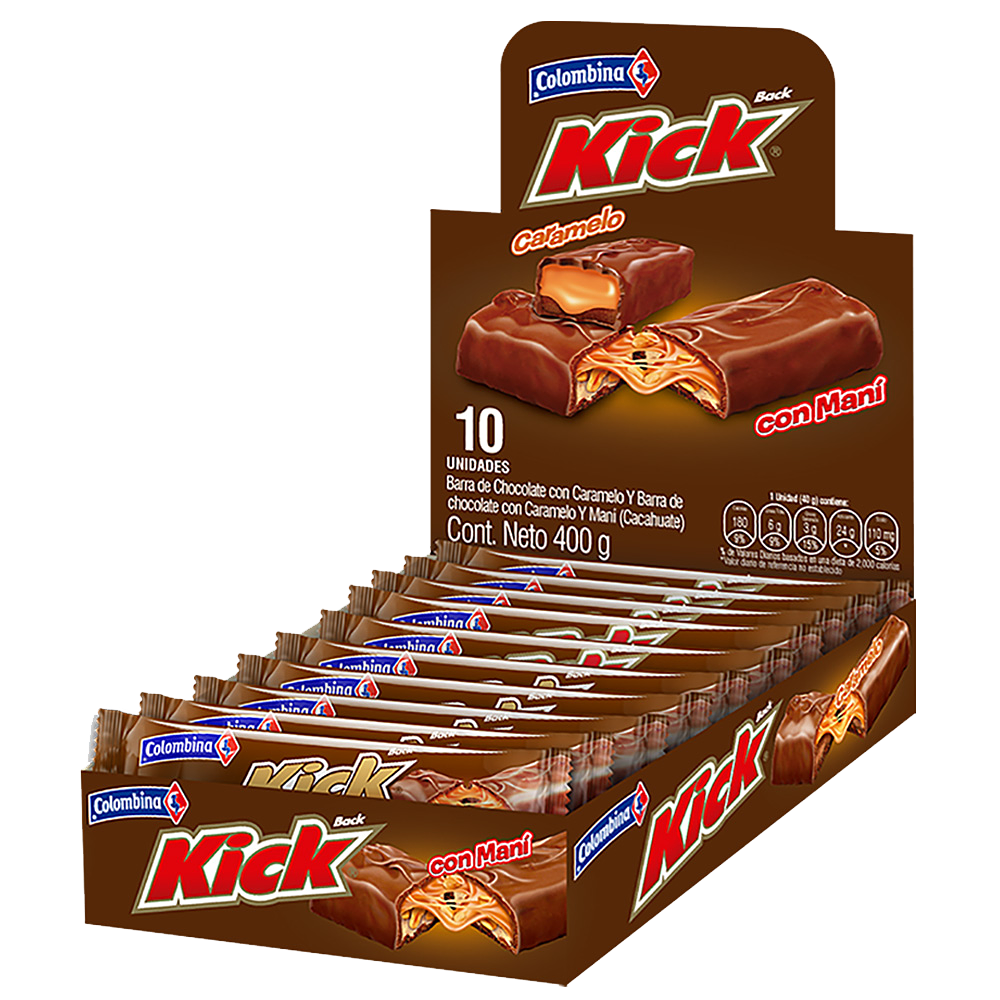 Kick Barra Plegadiza 400g