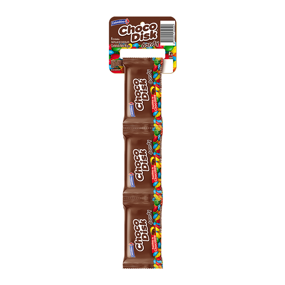 Dandy Chocodisk x 6 UN