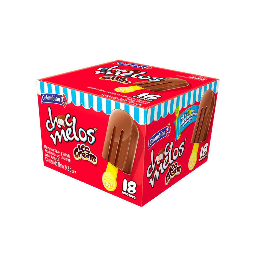 Chocmelos Ice Cream PL x 18 UN
