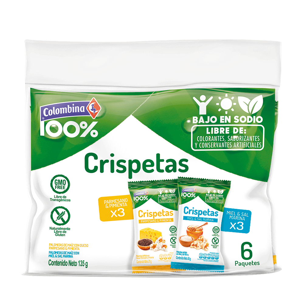 Crispetas Surtidas 135 g