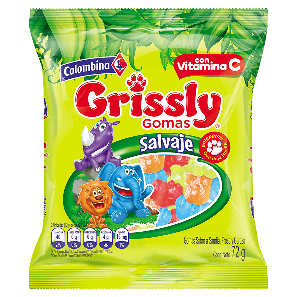 Grissly Salvaje 72g