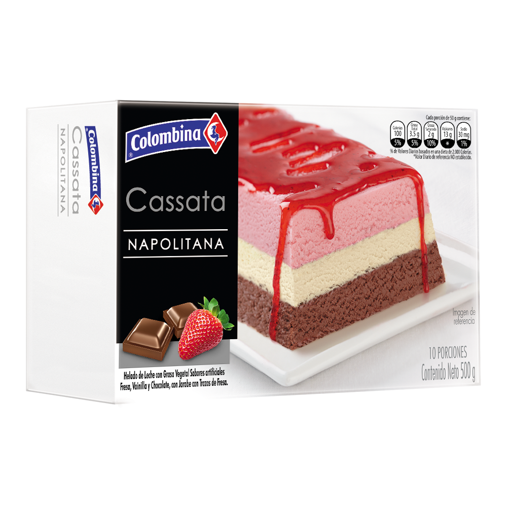 Postre Cassata Napolitana