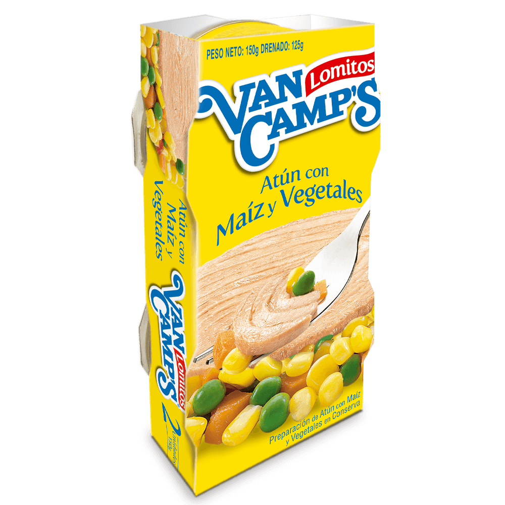 Atún con Maíz y Vegetales 150 g Duopack