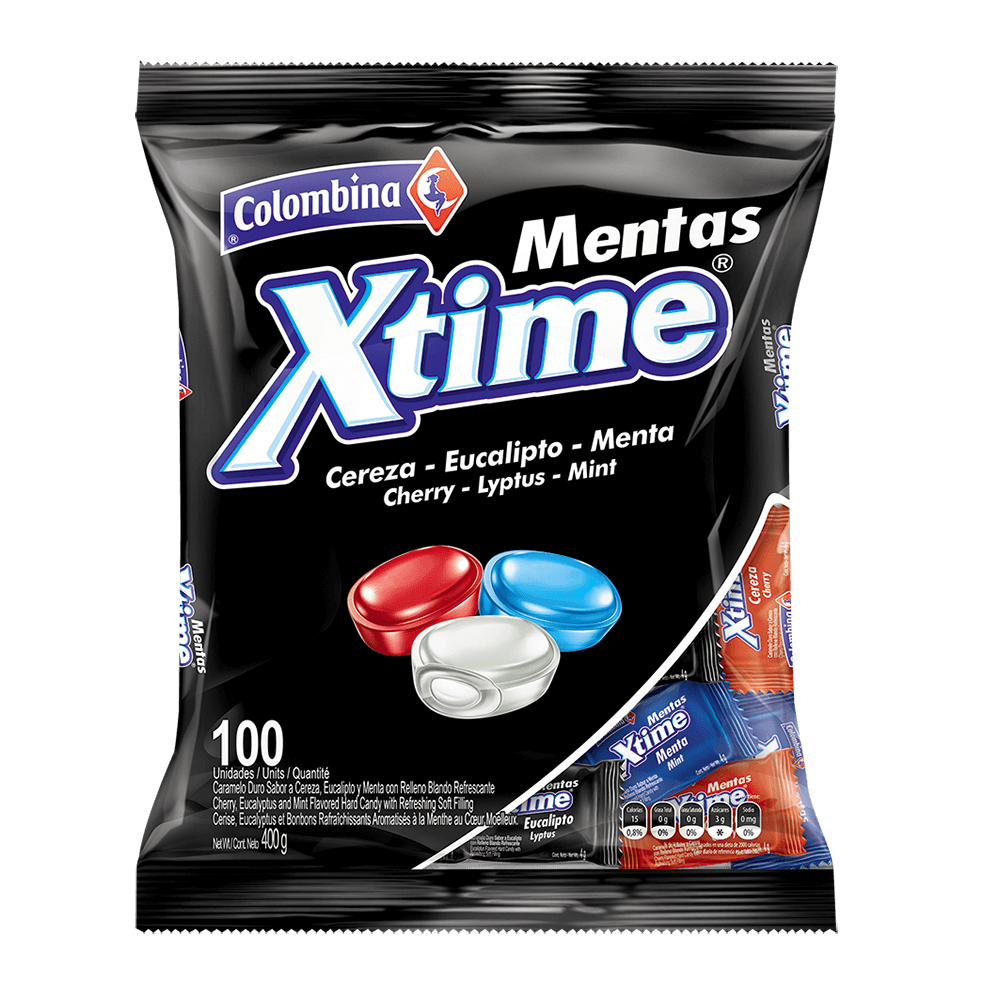 Xtime Mentas Surtidas 500 g
