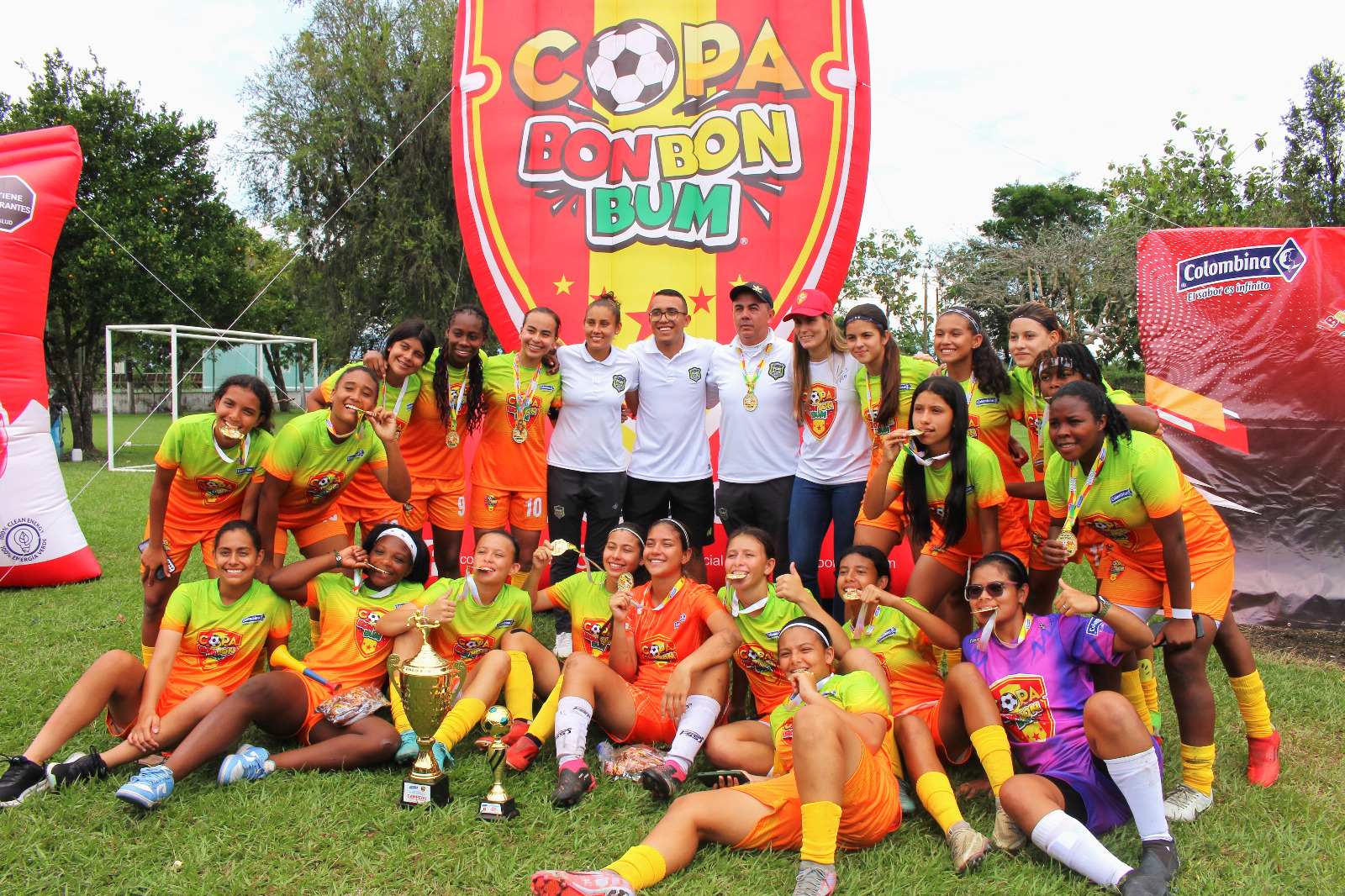 Los equipos de Pereira y Medellín se coronaron como campeones de la Copa Bon Bon Bum 2023