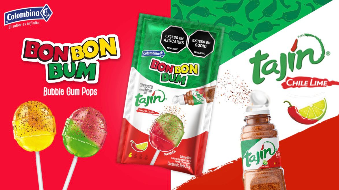 Colombina y Tajín®  presentan: nuevo Remix Bon Bon Bum x Tajín, la fusión que Internet hizo realidad