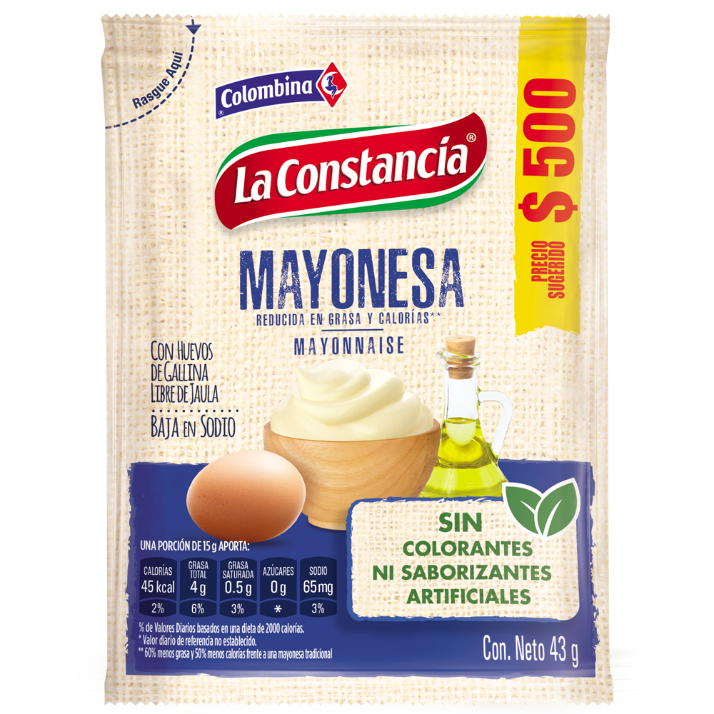 Mayonesa 43g Display x 24 uds